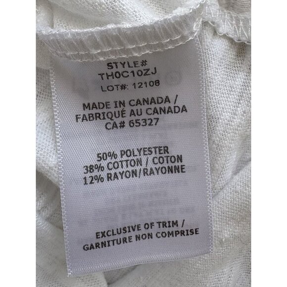 The Range White Side-Tie Tank Top Small Lightweight Stretch Knit - Picture 7 of 7